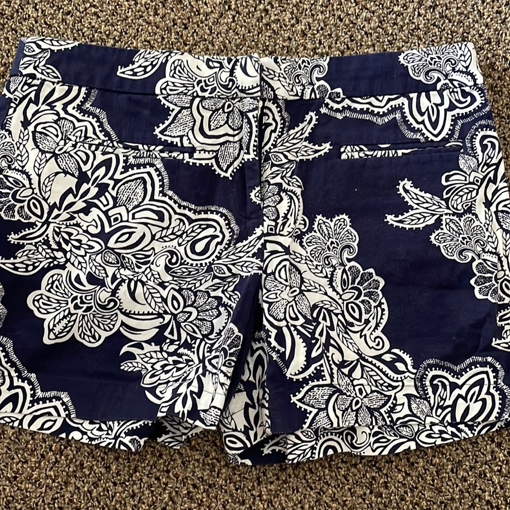 Patterned Chino Short